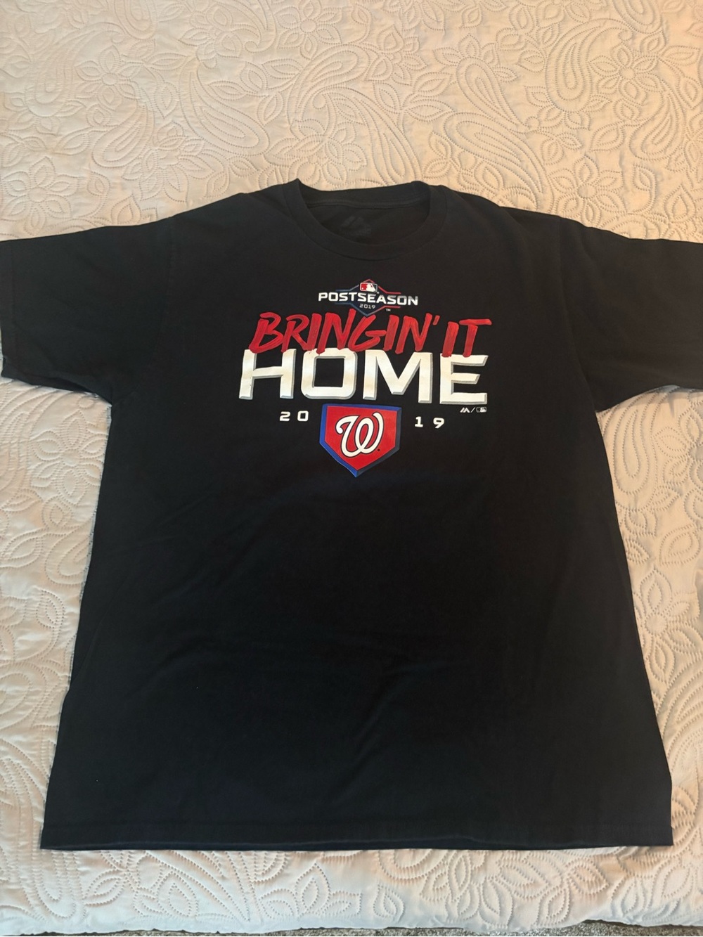 Washington Nationals 2019 Post Season TShirt By Majestic